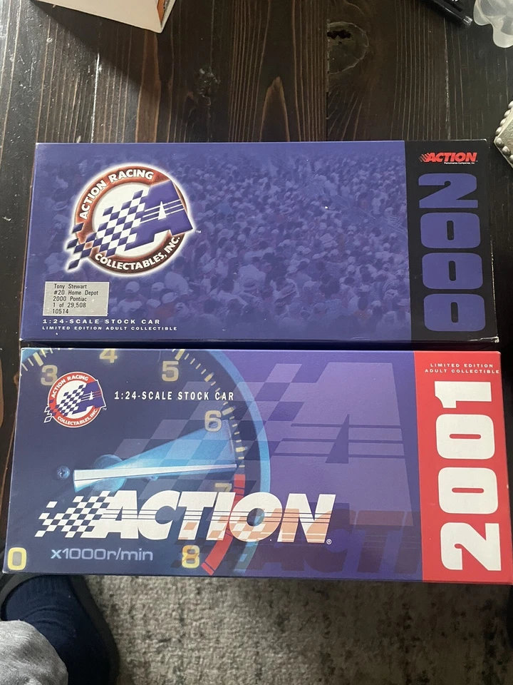 TONY STEWART NASCAR ESCALA 1:24 2000 #20 HOME DEPOT y CocaCola 2001 oso polar Foto 2 de 4