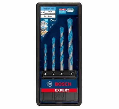 Bosch CYL-9 Mehrzweckbohrer-Set Ø 4/5/6/8 EXPERT MultiContruction