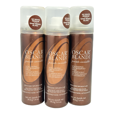 #ad Oscar Blandi Pronto Invisible Volumizing Dry Shampoo 39.6g 1.4oz. New; LOT OF 3 $12.95