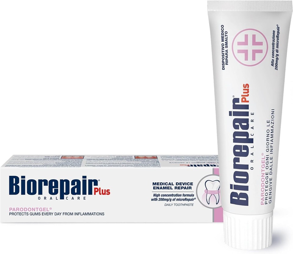Biorepair Toothpaste Mineralize Repair Tooth Enamel Crack NoFluoride ...