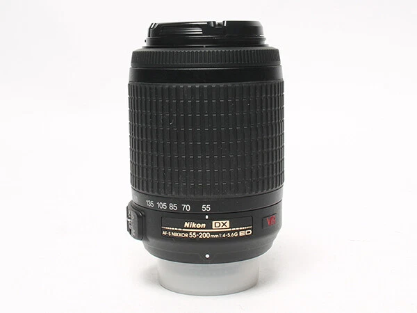 Objectif zoom téléobjectif Nikon AF-S DX NIKKOR 55-200 mm f/4-5,6 G VR IF-ED ... - Photo 1/1
