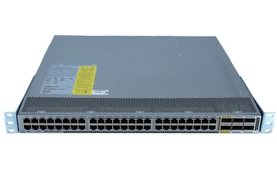Cisco - N2K-C2348TQ-10GE - Cisco Nexus N2K-C2348TQ-10G-E 48x 1/10Gb RJ-45