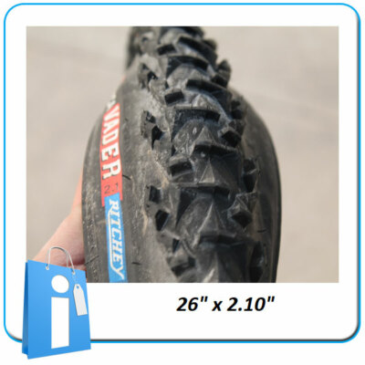 NOS Neumatico Cubierta Retro Vintage RITCHEY EXCA VADER 26 x 2.10'' Negro
