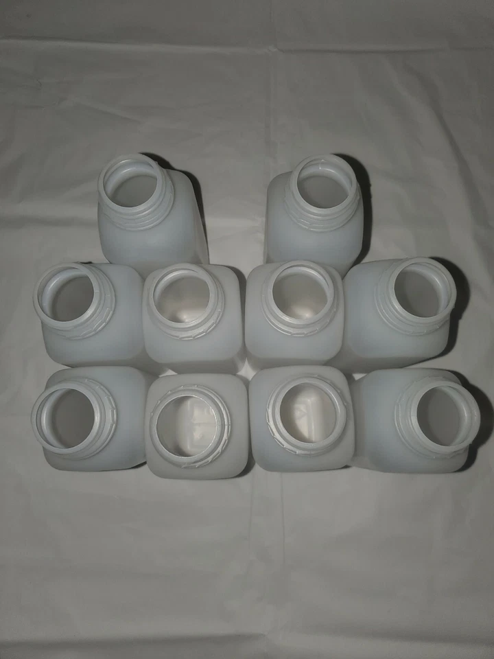 10 Pack 16 oz. Empty Plastic Juice Bottles with Tamper Evident Caps👑 - Image 4 of 4