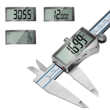 Digital Calipers,  6" Vernier Caliper- Electronic Micrometer with Large LCD Scre