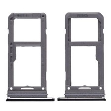 Black Sim Card Tray and MicroSD Card Tray for Samsung Galaxy S8 G950/S8 Plus S8 