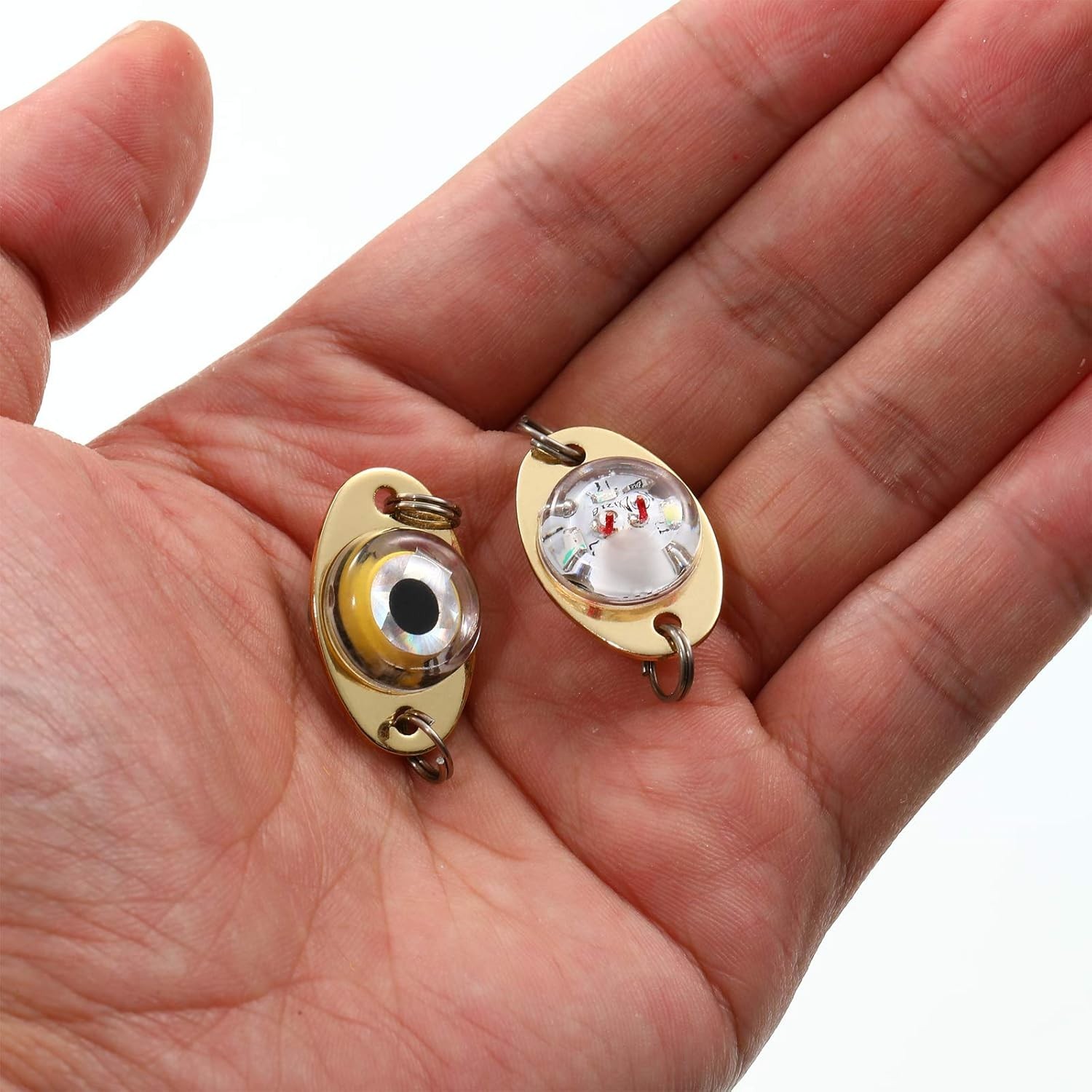 20 LED Fishing Lures Lighted Spoons for Saltwater and Freshwater Bass Halibut - Image 7