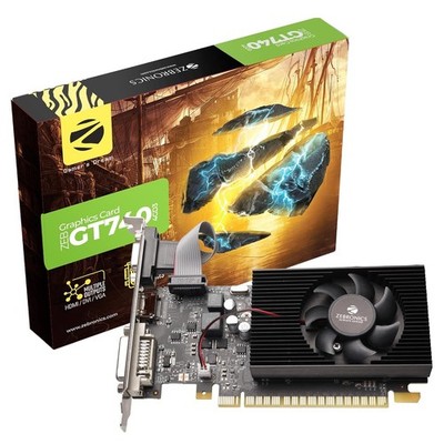 ZEBRONICS GT740-4GD3 Graphics Card,pci_e_x16 Powered by NVIDIA,4GB GDDR3 128-Bit