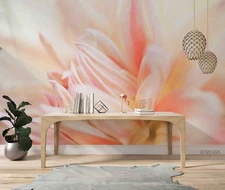 3D Pink Flower Plant Close-up Wall Murals Wallpaper Murals Wall Sticker