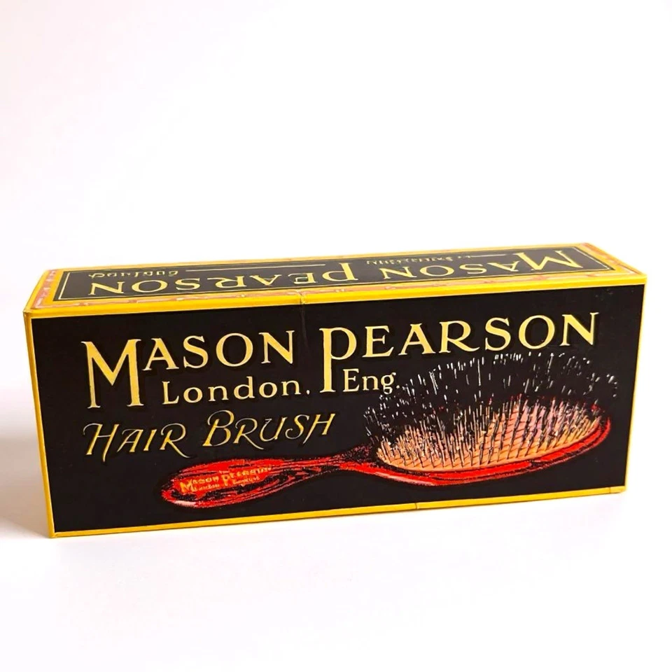 Mason Pearson Handy Boar Bristle Brush, B3 White Ivory, 2 Pc, Handy - NewInBox - Image 2 of 4