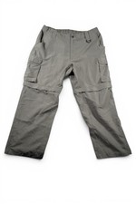 Boy Scouts Of America Pants Mens L 36x28 Green Uniform Switchbacks Cargo Zip-Off