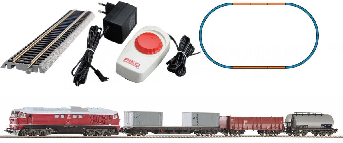 774 Coffret de départ loco vapeur Noel analogique éch HO 1/160