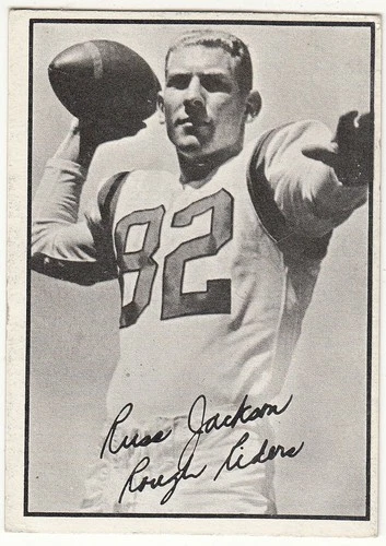 1961 Topps CFL # 76 Russ Jackson QB! Ottawa Rough Riders! VG-EX to EX!