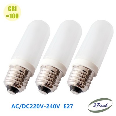 3 Pack 230V JDD Photo Studio Modeling Light Lamp Bulb E27 75W 100W 150W 250W