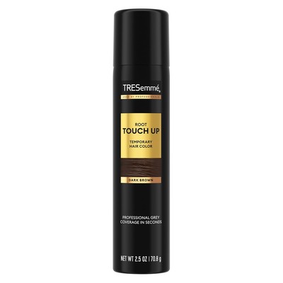 TRESemmé Temporary Hair Color Root Touch-Up 2.5 Ounce (Pack of 1), Dark Brown 