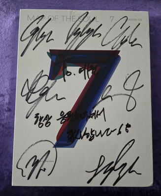 BTS MAP OF THE SOUL 7 Ver. 03 Authentic Autographe w/ Photobook & Inserts (2020)