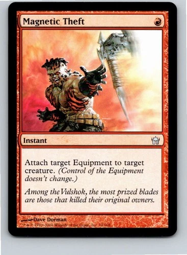 Magic the Gathering Magnetic Theft Fifth Dawn MTG Free Shipping!
