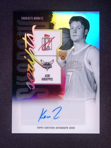 2025 Topps Signature Kon Knueppel Base (RAW)