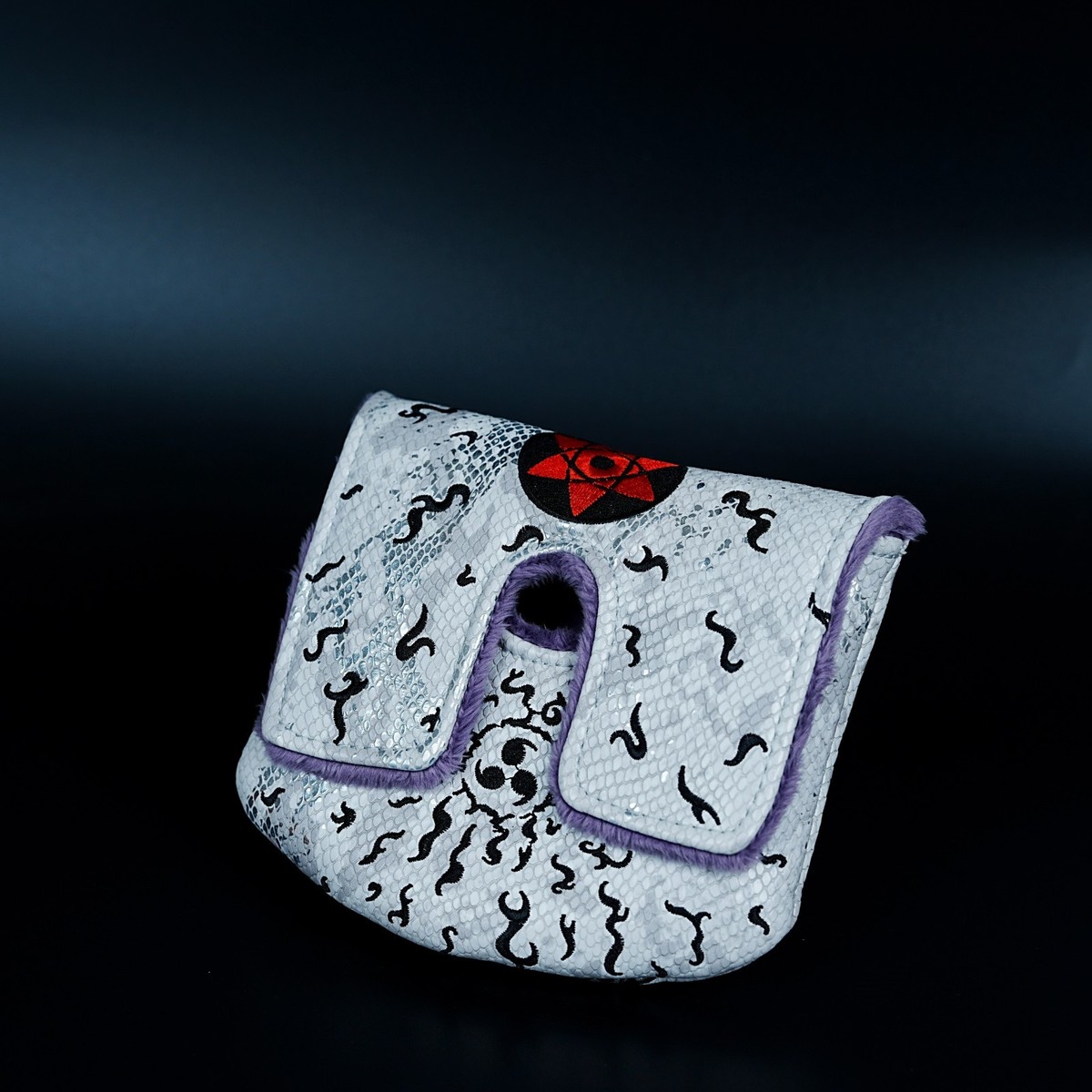 White Snake Sasuke Inspired Center-Shaft Mallet Putter Headcover