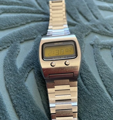 1976 Seiko Digital Watch - Vintage 0624-5009 Lemon Drop Face - As is for spares! - Bild 1 von 4