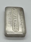 Vintage Engelhard Poured 10 oz .999 Fine Silver Bar #P274972 - RARE