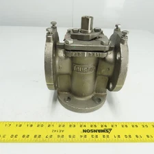 Flowserve 2-MG4-11D-0T9M1GA 2" Stainless Steel Industrial Plug Valve CF8M