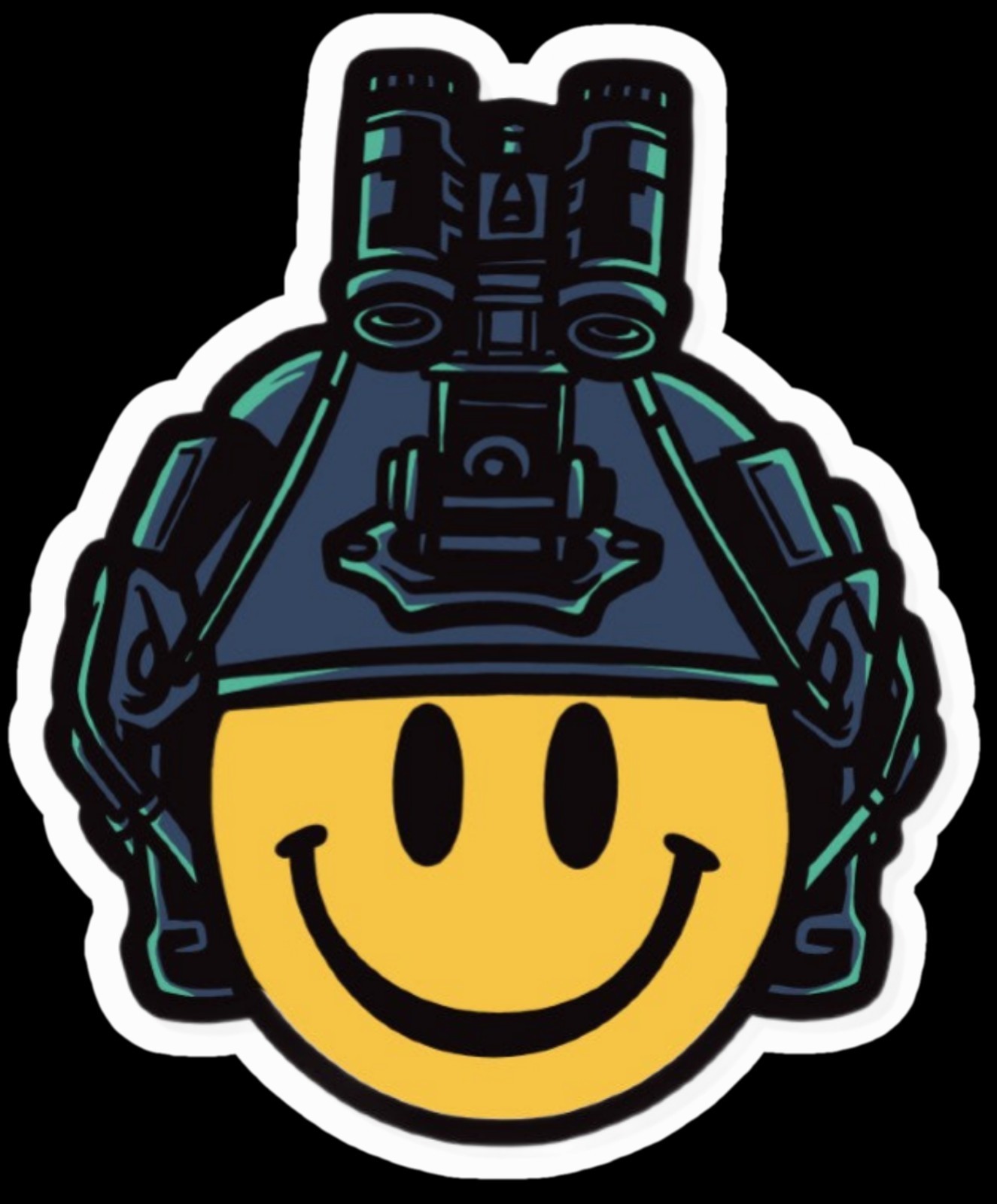 Vynel Decal Sticker 6x6in