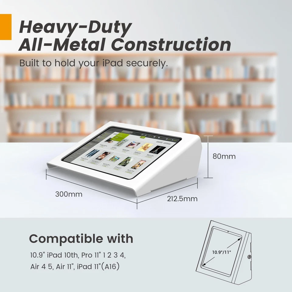 ** NEW iPad Stand/Wall Mount | For iPad 10 (10.9")/Pro 11" / Air 4 & 5 / Air 11" - Image 4 of 4