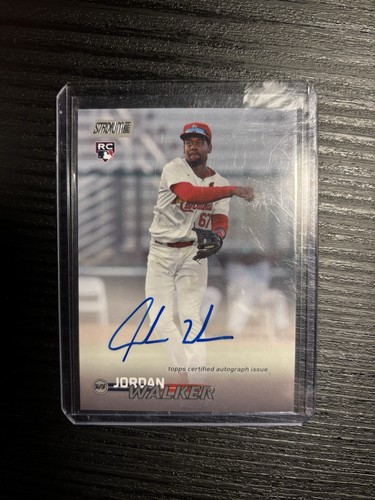 Jordan Walker #SCBA-JWR 2023 Stadium Club Autographs card