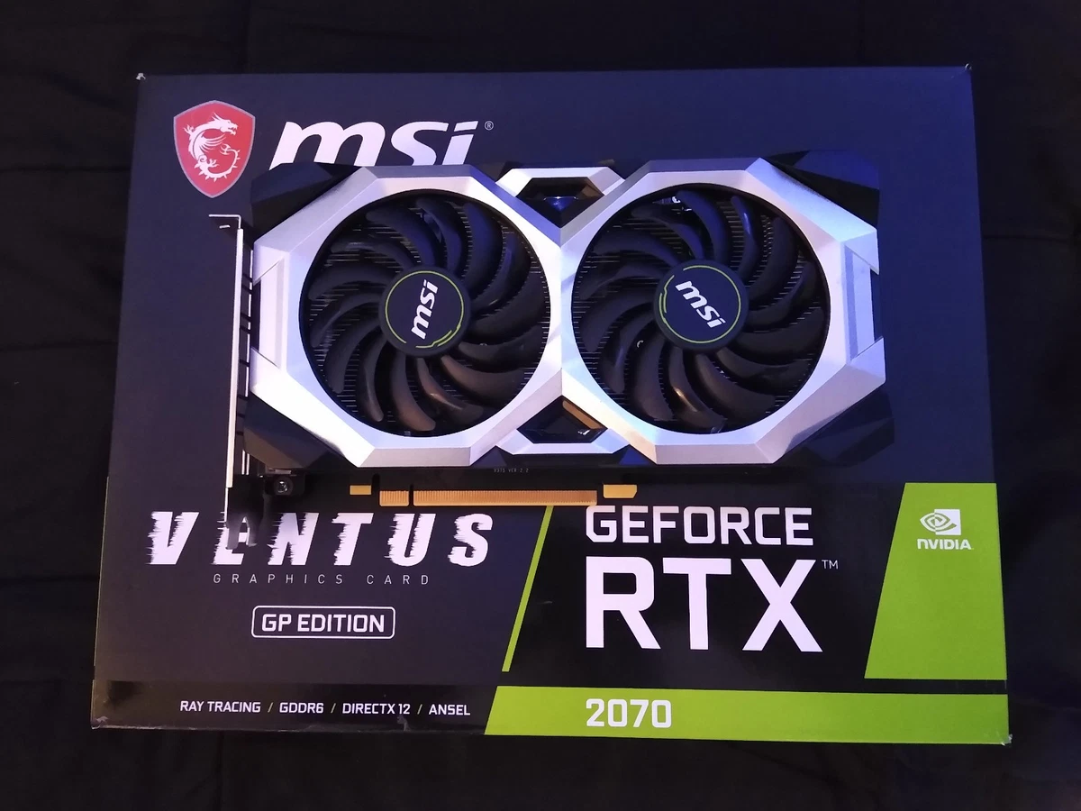 MSI NVIDIA GeForce RTX 2070 NVIDIA Computer Graphics Cards for