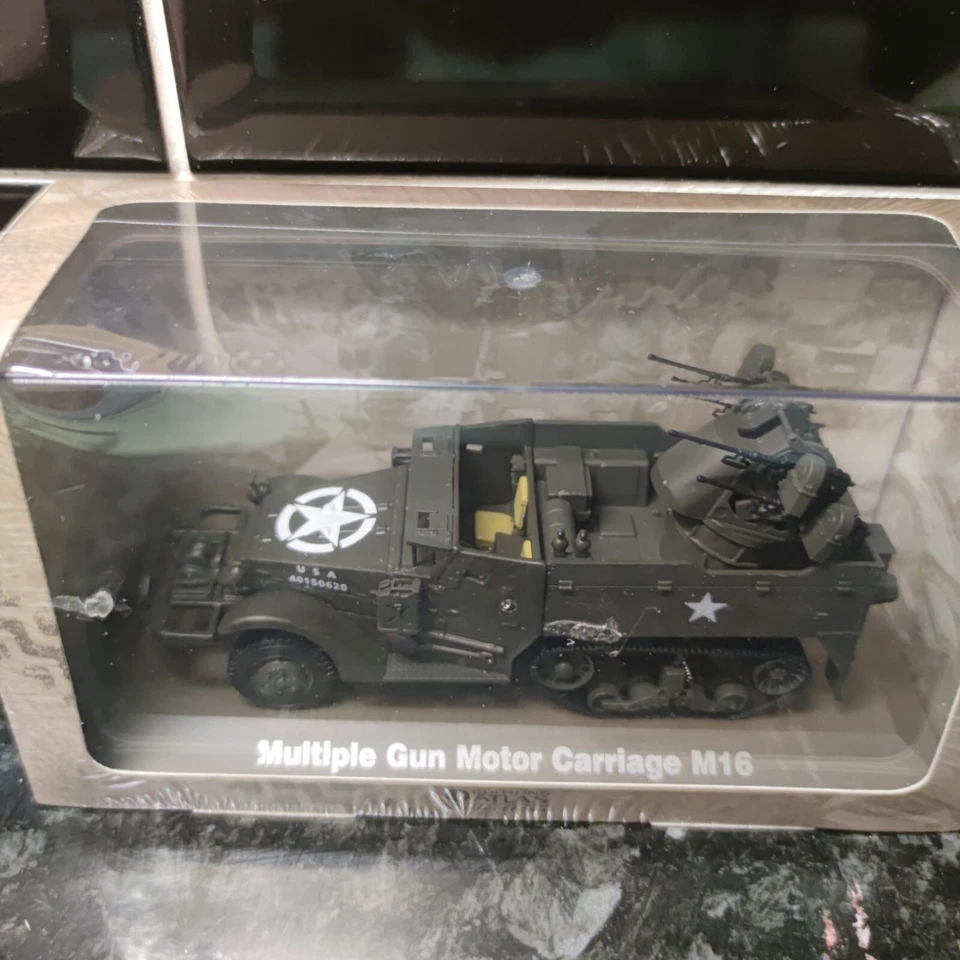 Atlas Editions Multiple Gun Motor Carriage M16 6690003   New & Sealed free pp - Image 2 of 4