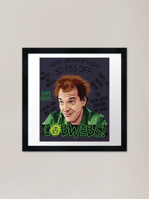 Herren Damen Drop Dead Fred Geschenke Fo gerahmtes Wandbild Poster Leinwanddruck Bild