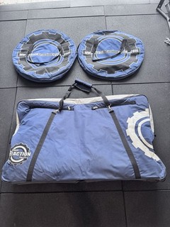 Bike Travel Bag (Chain reaction) With Wheel Storage Bags