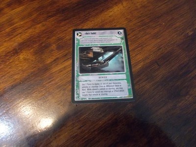 Decipher Star Wars CCG Han's Toolkit Dagobah Rare LP