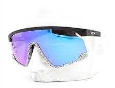 Oakley BXTR Sunglasses Matte Black Gray Prizm Sapphire OO9280-0339 w/Pouch