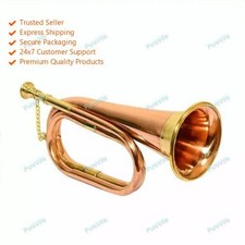 Bugle Copper/Brass Made Classy Gift Items Old School Orchestra Band bugle