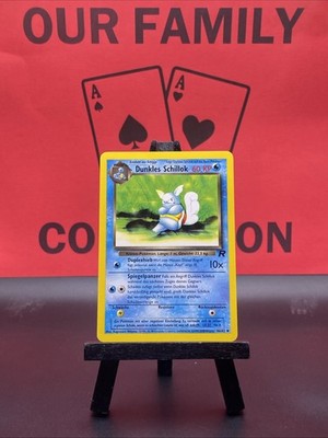 Dunkles Schillok 46/82 Team Rocket Uncommon Regular 1999 WOTC