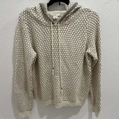 OFF WHITE Maglione Anthropologie Sleeping On Snow cotone nylon con felpa donna grande