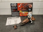 Vintage 1995 Star Wars Power of the Force Imperial Speeder Bike & Rider Kenner