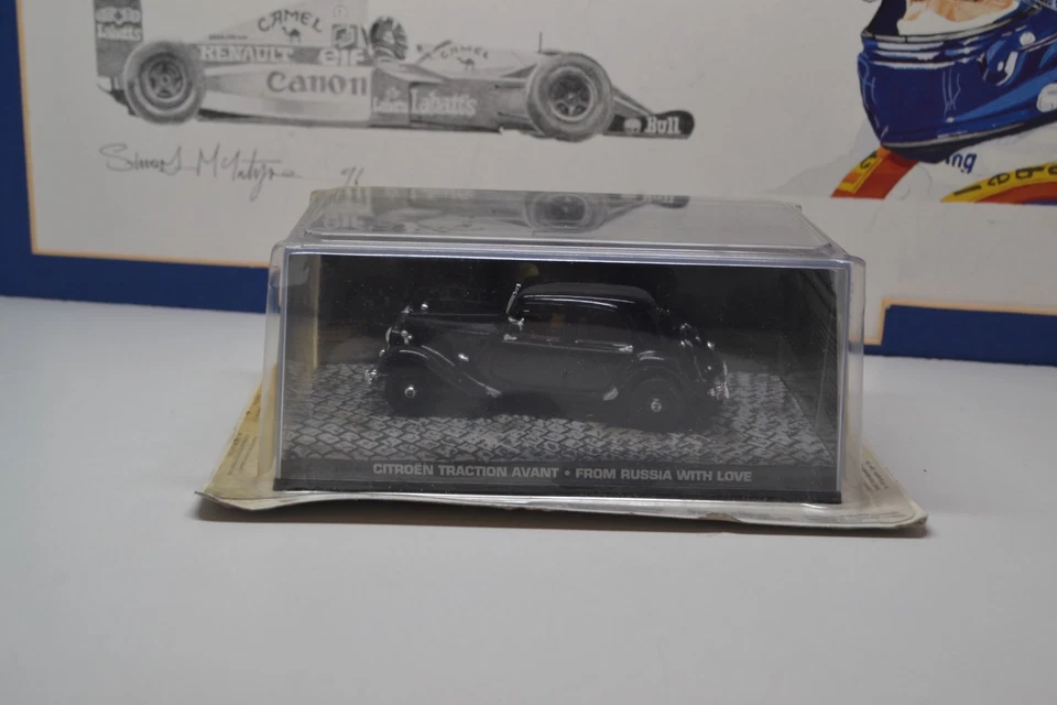 EAGLEMOSS james bond 007 -  CITROEN AVANT - 1/43 scale model car - ISSUE 40 - Image 2 of 4