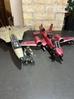 GI JOE ~ 2016 SDCC POWERGLIDE RATTLER And  30th SkyStriker Jet Lot