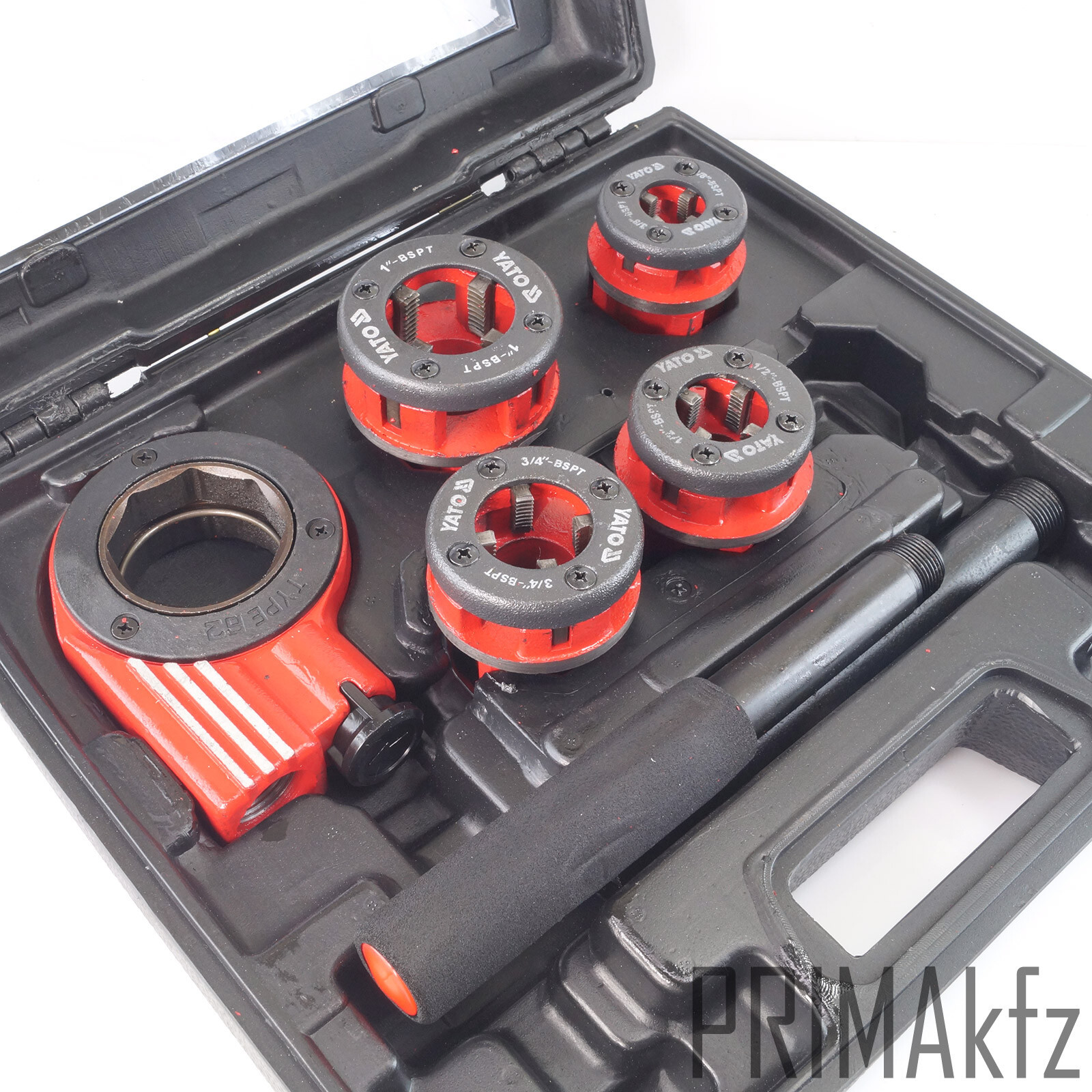 220V Elektrischer Rohrschneider Gewindeschneidmaschine 20,9-49,6 mm(1/2-2) 2300W 25R/min Gewindeschneidkluppe Schneidkluppensatz Elektrischer Rohr Einfädler