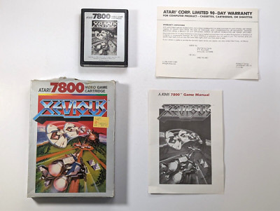 Xevious Atari 7800 in box (box poor condition)