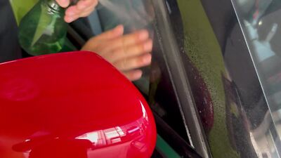 B C Pillars Precut Paint Protection Film PPF TPU for Hyundai IONIQ ...