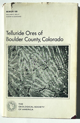 Telluride Ores of Boulder County, Colorado   1969