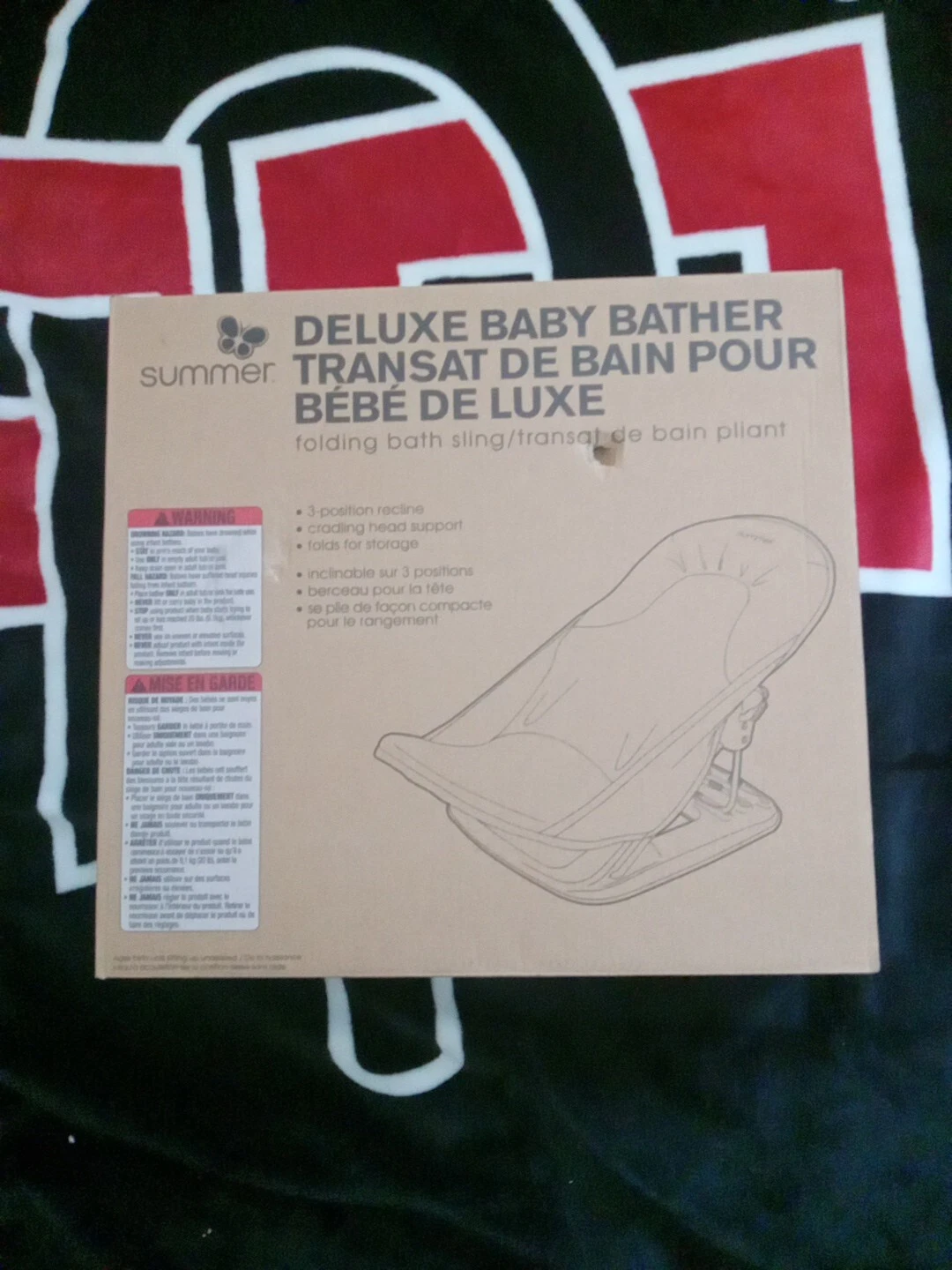 New in Box Summer Infant Deluxe Baby Bather Folding Bath
Opens in a new window or tab