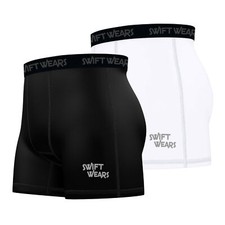 Mens Compression Boxer Shorts Base layers Sports Briefs skin fit gym pants YOGA