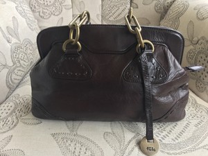 Tula By Radley Chocolate Brown Leather Bag Ebay Image Is Loading Tula By Radley Chocolate Brown Leather Bag