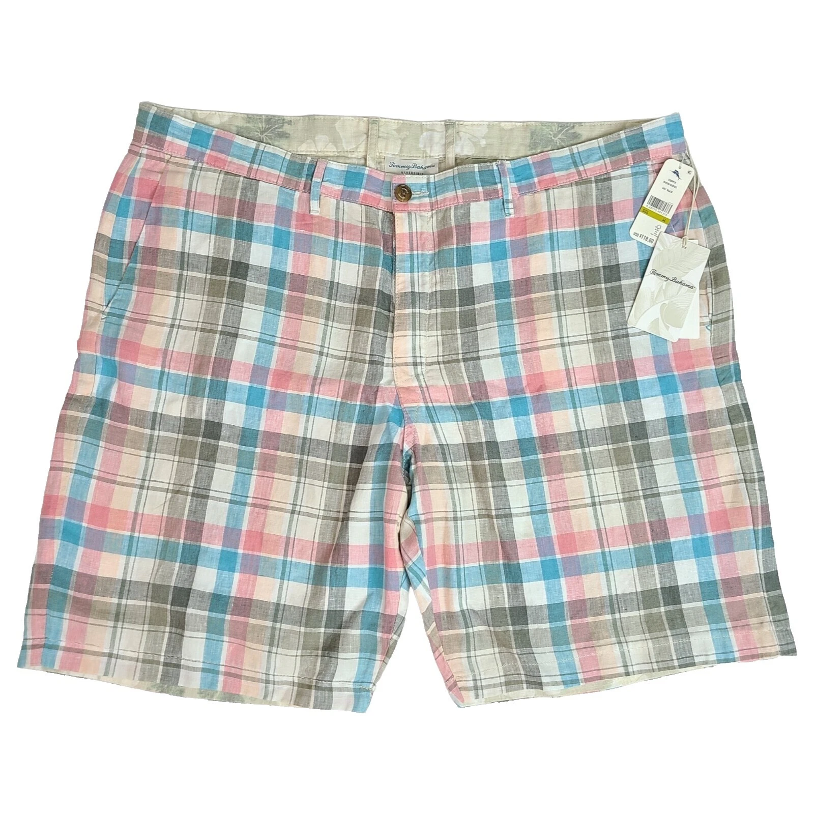 Pantalones Cortos Multicolor Tommy Bahama Lino para hombres