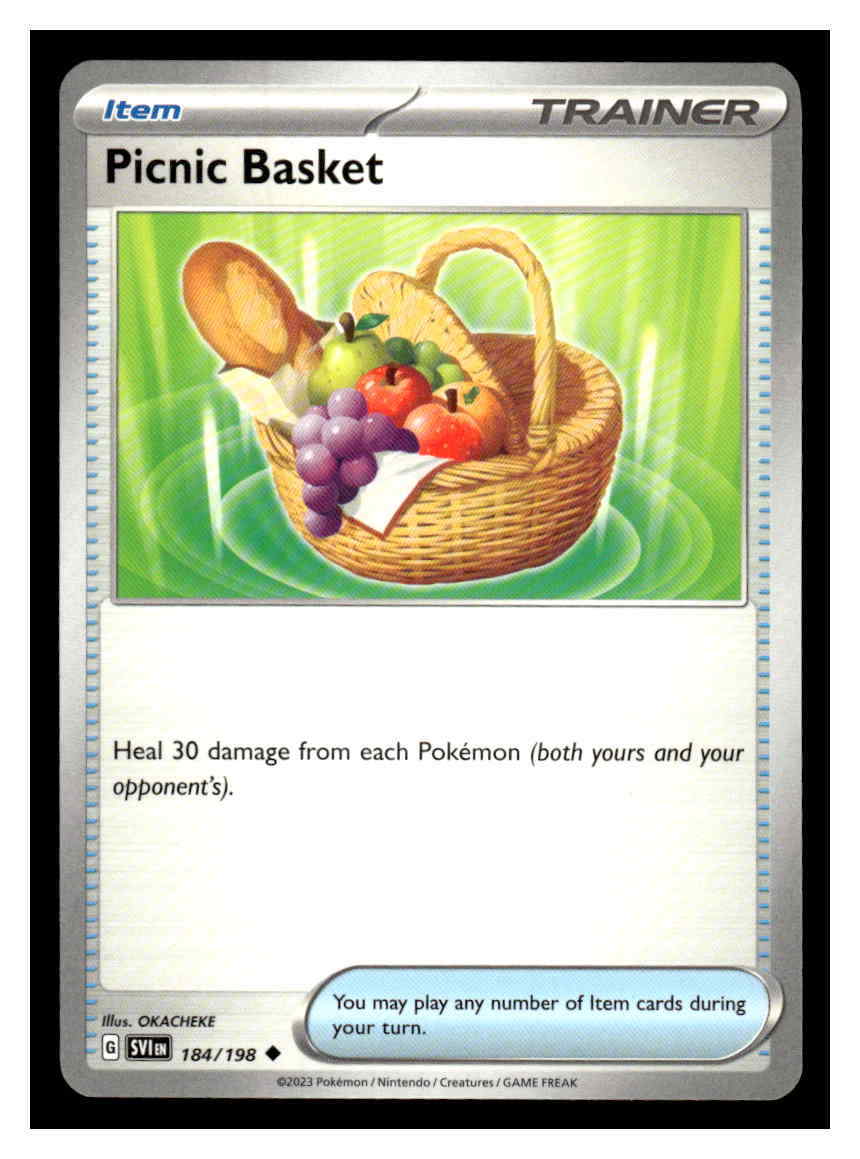 pokemon Picnic Basket SV01: Scarlet & Violet Base Set Lightly